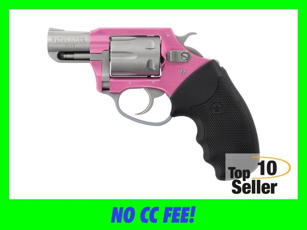 Charter Arms 52230 Pathfinder Lite Pink Lady Small 22 LR, 8 Shot 2”...-img-0