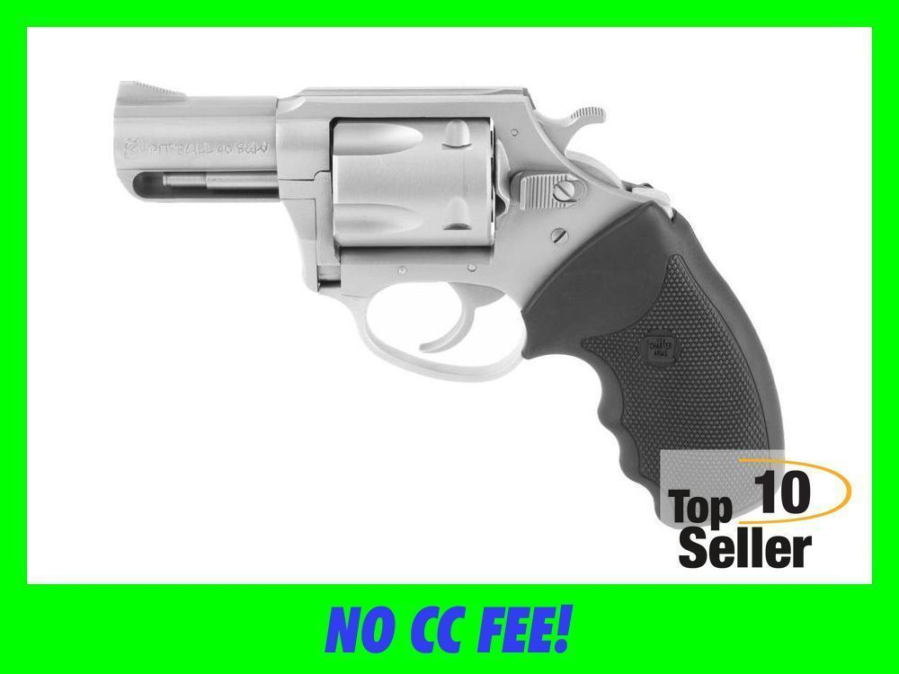 Charter Arms 74020 Pitbull Large 40 S&W 5 Shot 2.30” Matte Stainless...-img-0