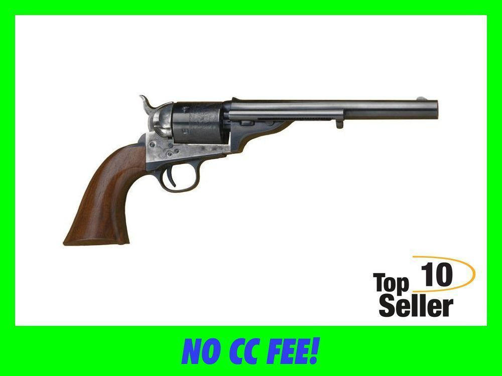 Cimarron CA916 1872 Open Top Army 45 Colt (LC) 6rd 7.50” Blued Barrel-img-0
