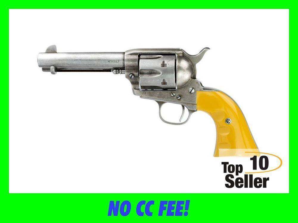 Cimarron RS410 Hollywood Series Rooster Shooter 45 Colt (LC) 6 Shot,...-img-0