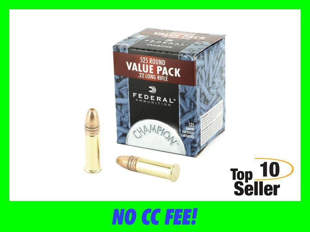 Federal 745 Champion Training Value Pack 22 LR 36 gr Copper Plated...-img-0