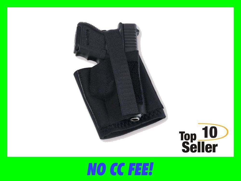 Galco CAB2L Cop Ankle Band Size Large Black Neoprene/Velcro Fits Glock...-img-0