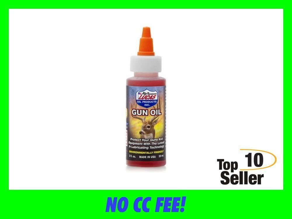 Lucas Oil 10006 Gun Cleans, Lubricates, Prevents Rust & Corrosion 2 oz