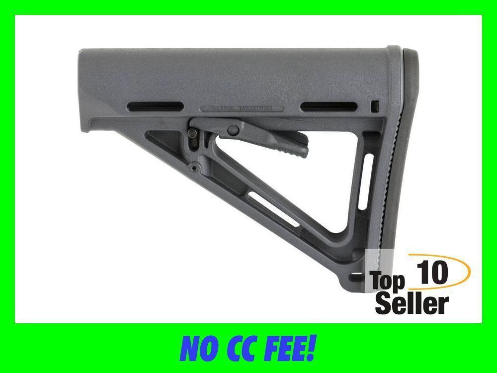 Magpul MAG400-GRY MOE Carbine Stock Stealth Gray Synthetic for AR-15,...-img-0