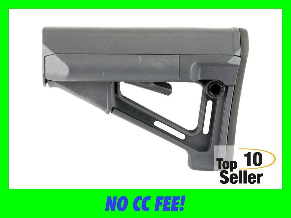 Magpul MAG470-GRY STR Carbine Stock Stealth Gray Synthetic for AR-15,...-img-0
