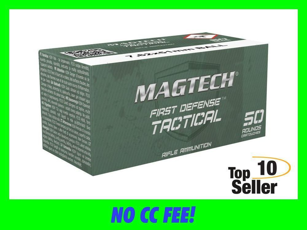 MAGTECH 7.62X51 AMMO M80 147 gr Full Metal Jacket 308 7.62-img-0