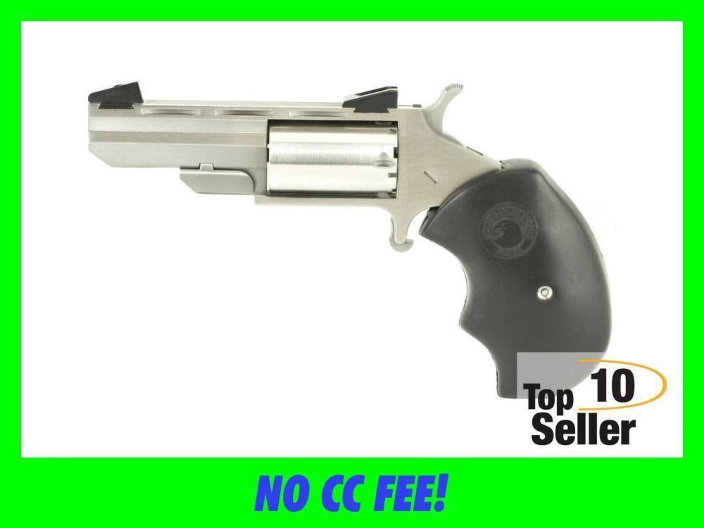 NAA BWC Black Widow 22LR/22Mag 5rd 2" Stainless Steel Revolver-img-0