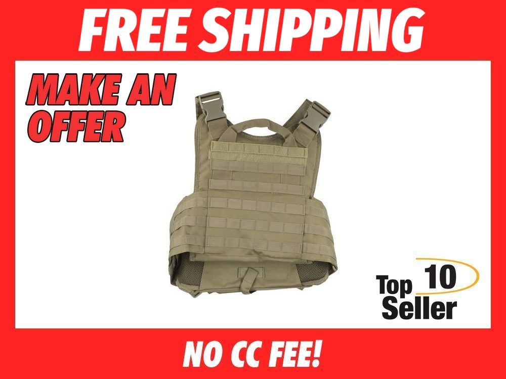 NCSTAR PLATE CARRIER MED-2XL TAN-img-0