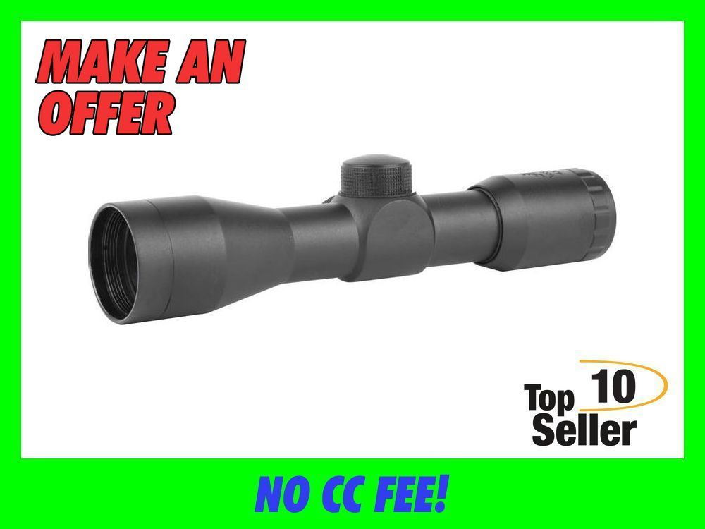 NcStar SC430B Tactical 4x30mm P4 Sniper Reticle 1” Tube Black Anodized-img-0
