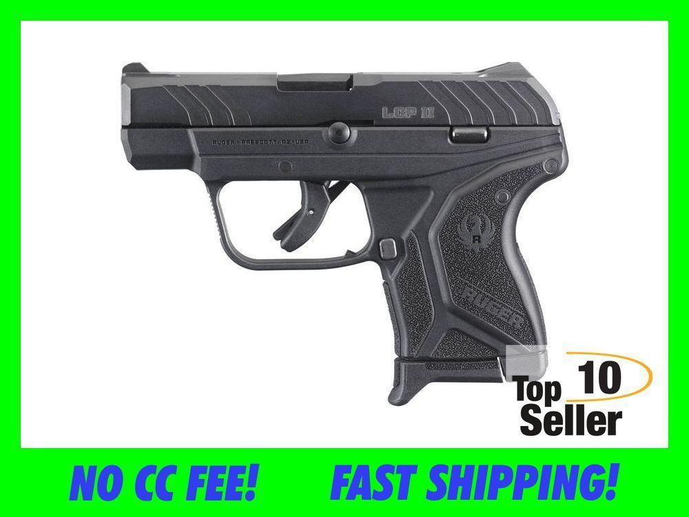 Ruger LCP II All Black 380 Auto 6rd Mag 2.75In 3750-img-0