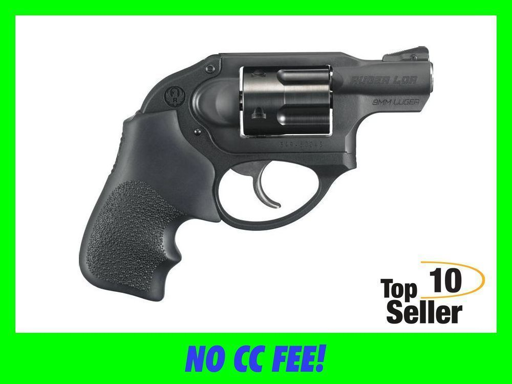 Ruger LCR Revolver Black 9mm 1.87in 5 Shot 5456-img-0