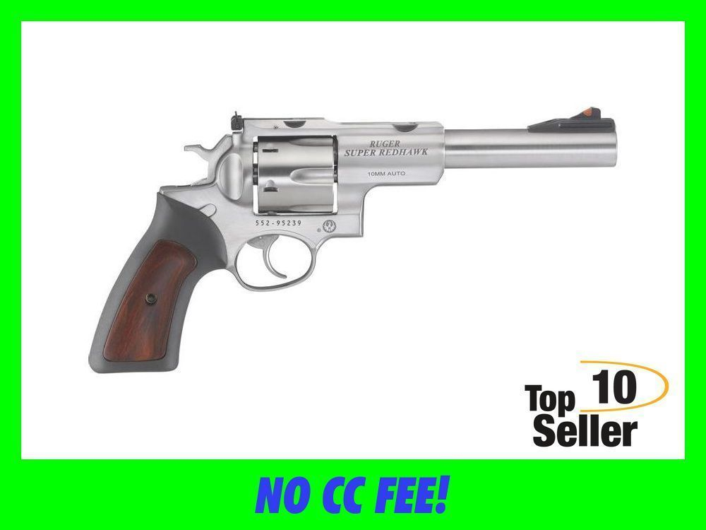 Ruger 90515 Moon Clip Full Super Redhawk 10mm Auto 6rd Stainless Steel 3-img-0