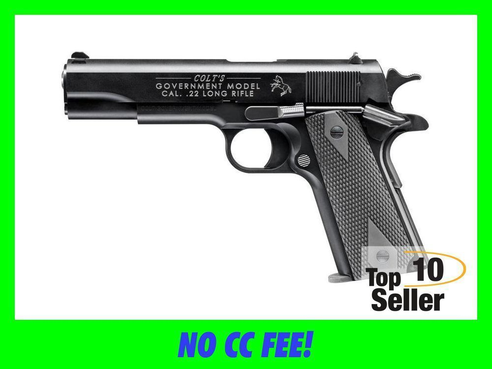Walther 1911-A1 Colt Government 22 LR 5” 12+1 Checkered Grips 1911...-img-0