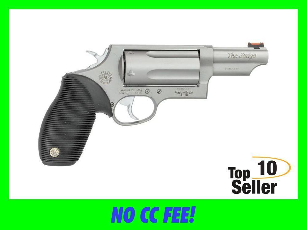 Taurus Judge 45 Colt 410 Ga Revolver 45LC 410ga 3” SS-img-0