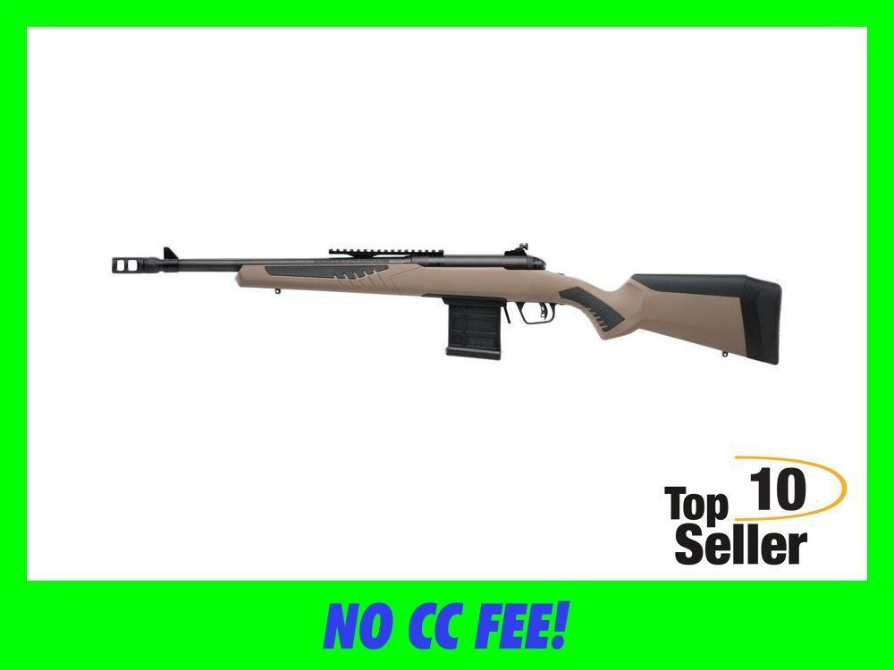 Savage 110 Scout 450 Bushmaster Tactical Carbine FDE Rifle-img-0