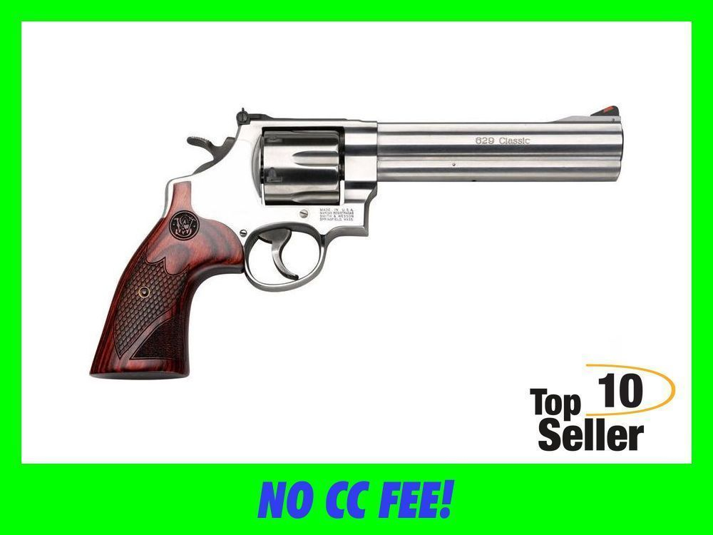 Smith & Wesson 629 Deluxe Stainless 44 Mag 6.5in 6 Shot 150714-img-0