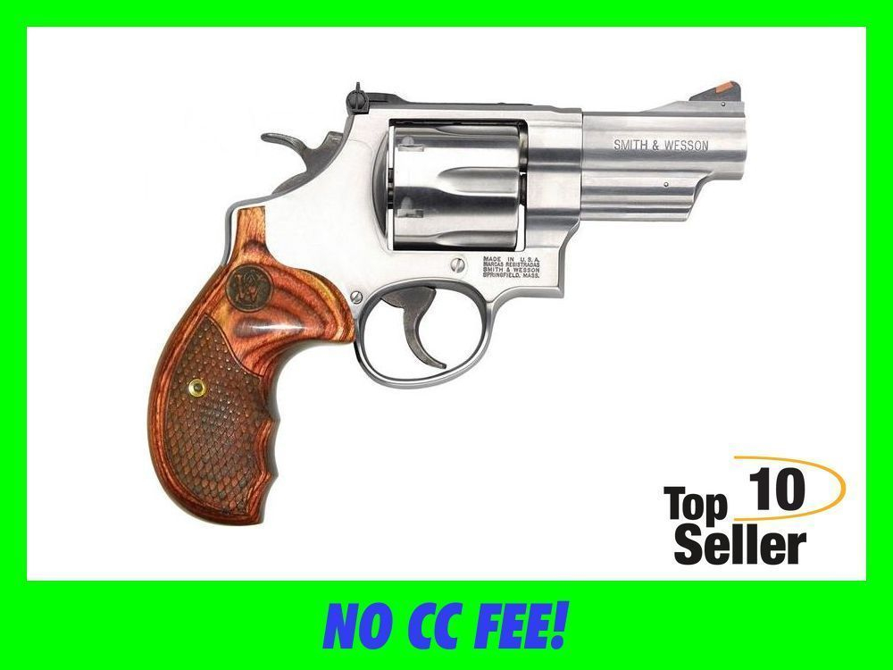 Smith Wesson 629 Deluxe Stainless 44 Mag 6 Shot 3in 150715-img-0