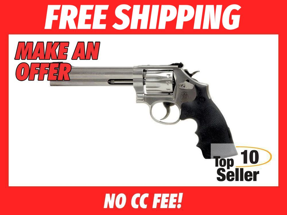 Smith Wesson 617 Stainless 22 LR 10 Shot 6In 160578-img-0