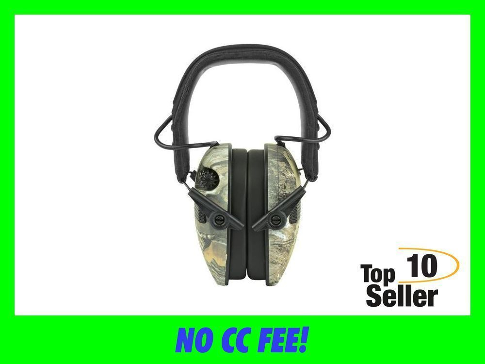 Walker’s GWPRSEQMCMO Razor Slim Electronic Muff 23 dB Over the Head