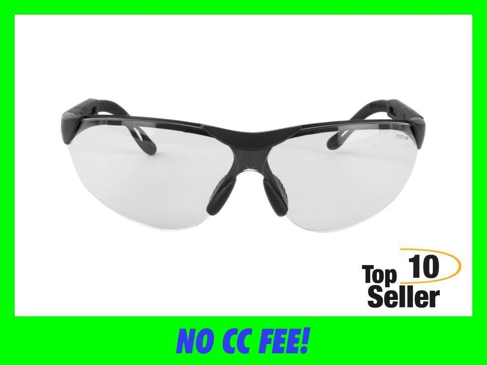 Walker’s GWPXSGLCLR Sport Glasses Elite Adult Clear Lens Polycarbonate