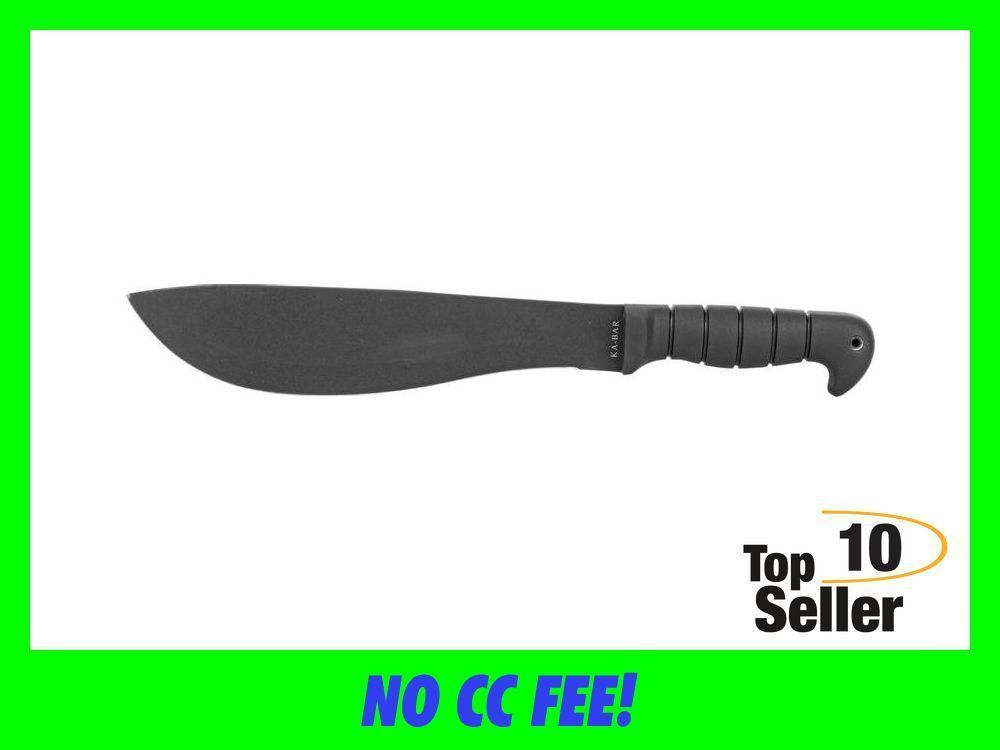 Ka-Bar 1248 Cutlass 11” SK-5 Steel Blade/Black TPR Handle 16.50”...-img-0