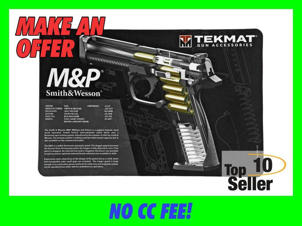 TekMat TEKR17SWMPCA S&W M&P Cutaway Cleaning Mat 11” x 17”-img-0
