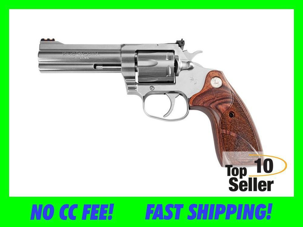 Colt King Cobra Target 357 Magnum 357Mag Revolver Stainless-img-0