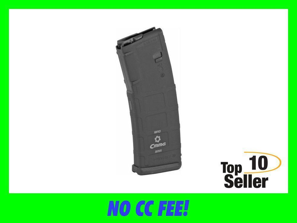 CMMG 94AFC89 Conversion Mag Black Detachable 10rd 9mm Luger for AR-Platform-img-0