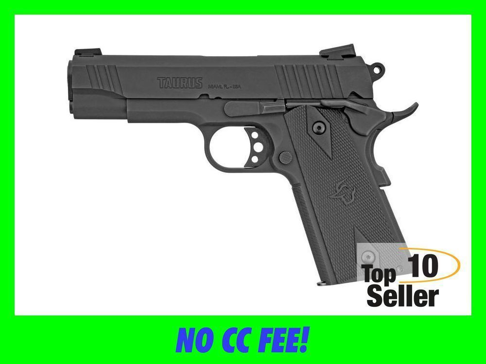 Taurus 1-191101COM-9MM 1911 Commander 9mm Luger Caliber with 4.25”...-img-0