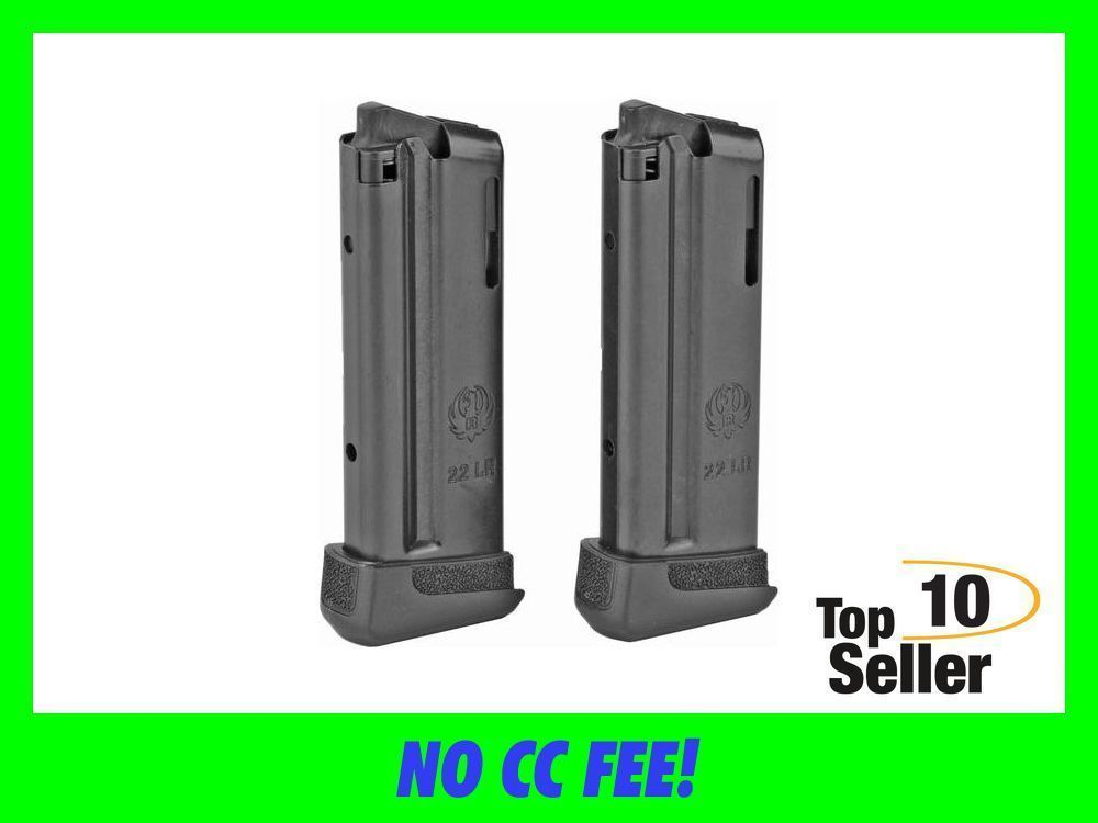 2 Pack Ruger LCP II Mag 10rd 22LR Magazines 90697 Clips-img-0
