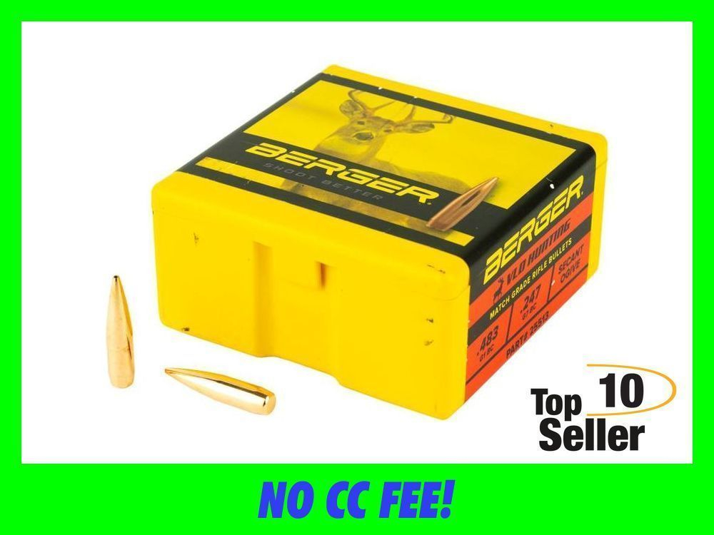 Berger Bullets 25513 VLD Hunting Long Range 25Cal 115gr 100/Box - Other ...