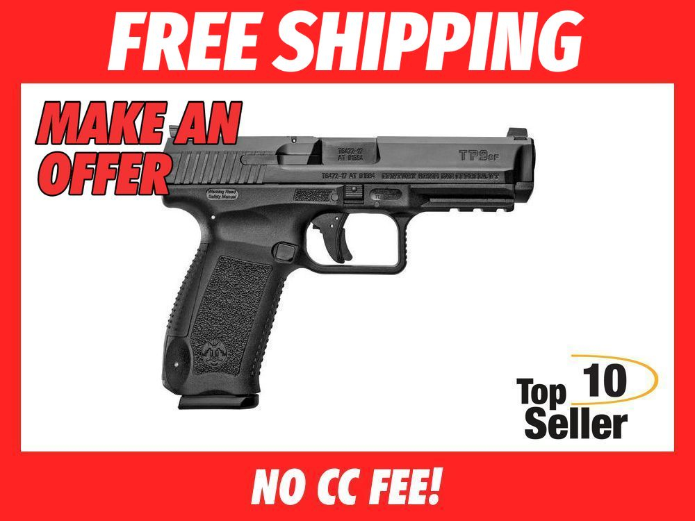 Canik HG4865N TP9SF Full Size 9mm Luger 18+1 4.46” Black Nitride Match-img-0