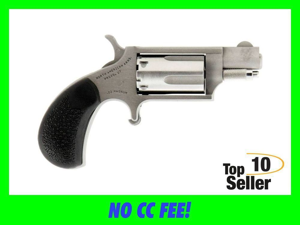 North American Arms 22MSGRCHSS Mini-Revolver Carry Combo 22 WMR 5 Shot...-img-0