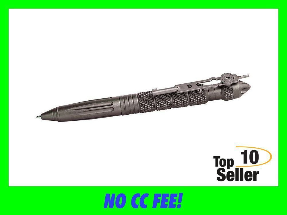Uzi Accessories UZITACPEN4GM Tactical Pen Gun Metal Aluminum 6”...-img-0