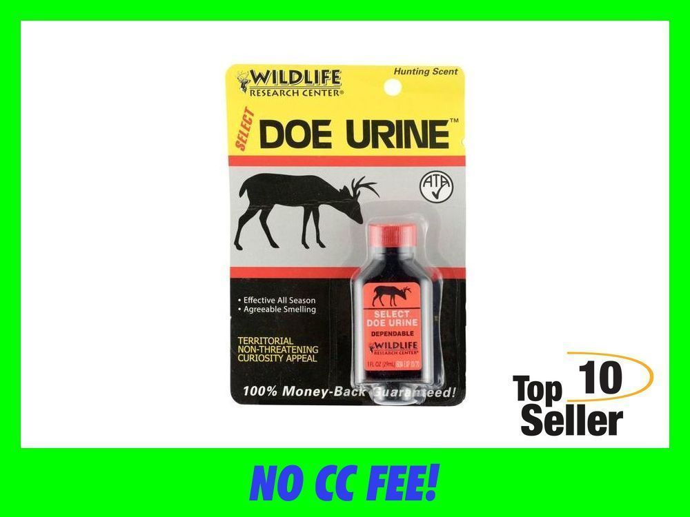 Wildlife Research 410 Select Attractant/Cover Scent Doe Urine 1 oz-img-0