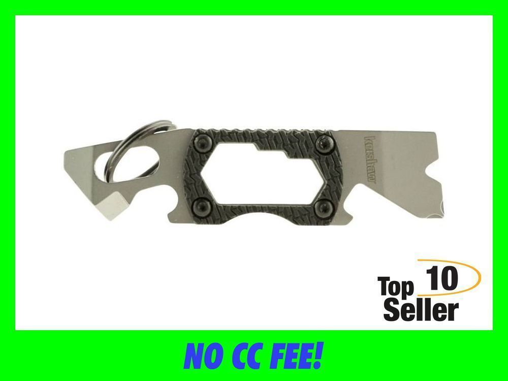 Kershaw 8810X PT-2 Silver 3CR13 Steel Bead Blasted Fixed 3.25” Long...-img-0