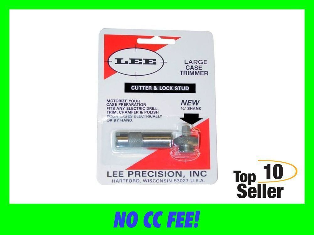 Lee Precision 90401 Cutter & Lock Stud Large Case Trimmer-img-0