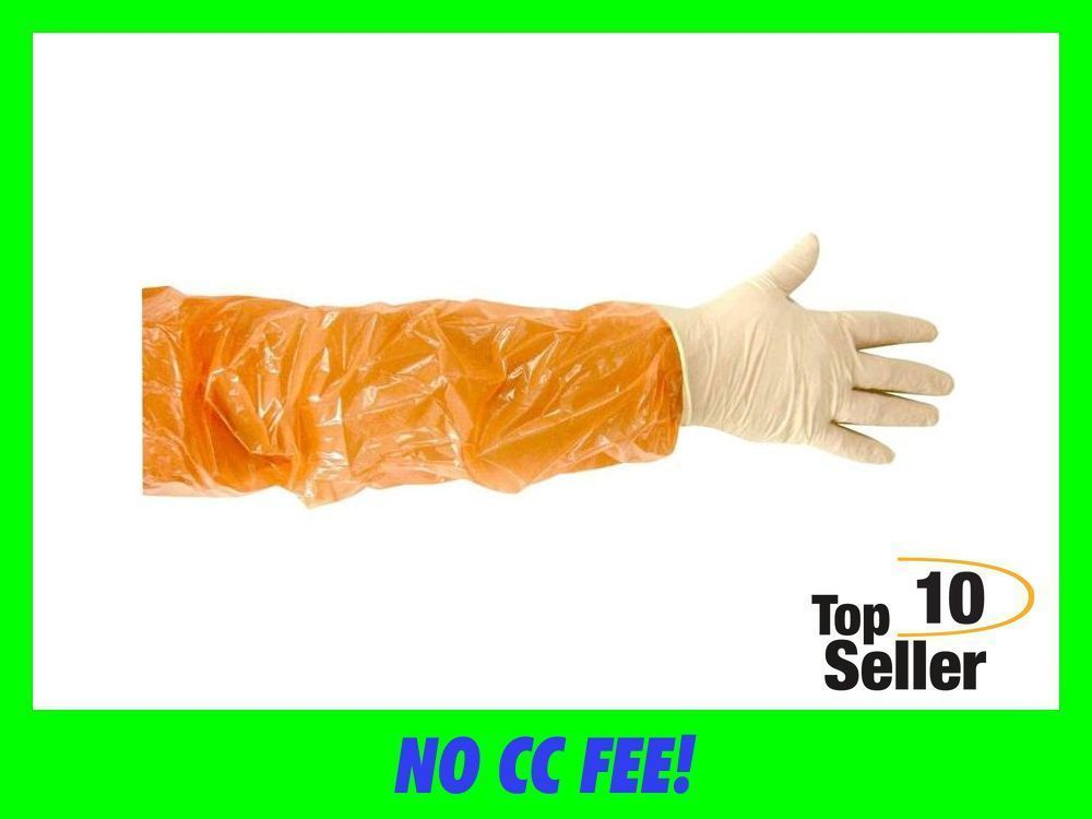 Hunters Specialties 100047 Deluxe Field Dressing Gloves White Latex