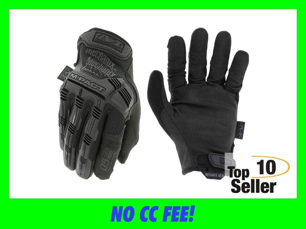 Mechanix Wear MPSD-55-010 M-Pact Black Touchscreen Suede Large ...