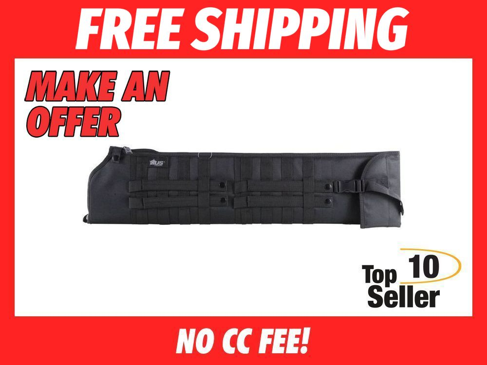 US PeaceKeeper P13035 Shotgun Scabbard made of 600D Polyester with Black-img-0