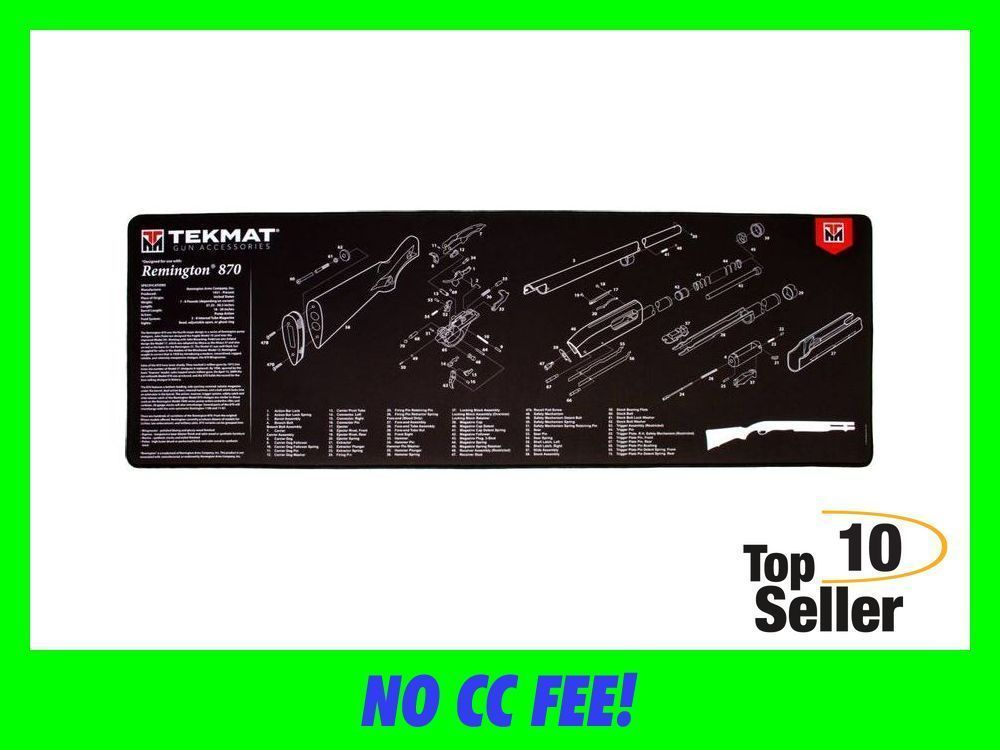 TekMat TEKR44REM870 Remington 870 Ultra 44 Cleaning Mat Parts Diagram...-img-0