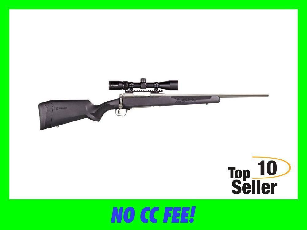 Savage Arms 57350 110 Apex Storm XP 25-06 Rem 4+1 24”, Matte Stainless-img-0