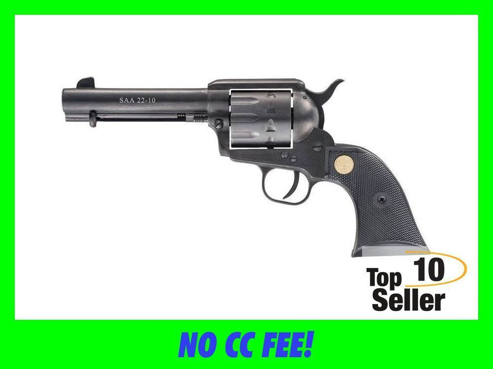 Chiappa Firearms CF340155 SAA 1873 Medium Frame 22 LR 10 Shot, 4.75”...-img-0