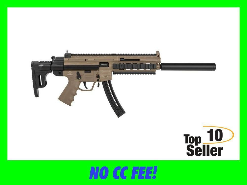 GSG-16 22 LR Carbine FDE 16.25” 22+1 Tan/FDE Receiver Black...-img-0