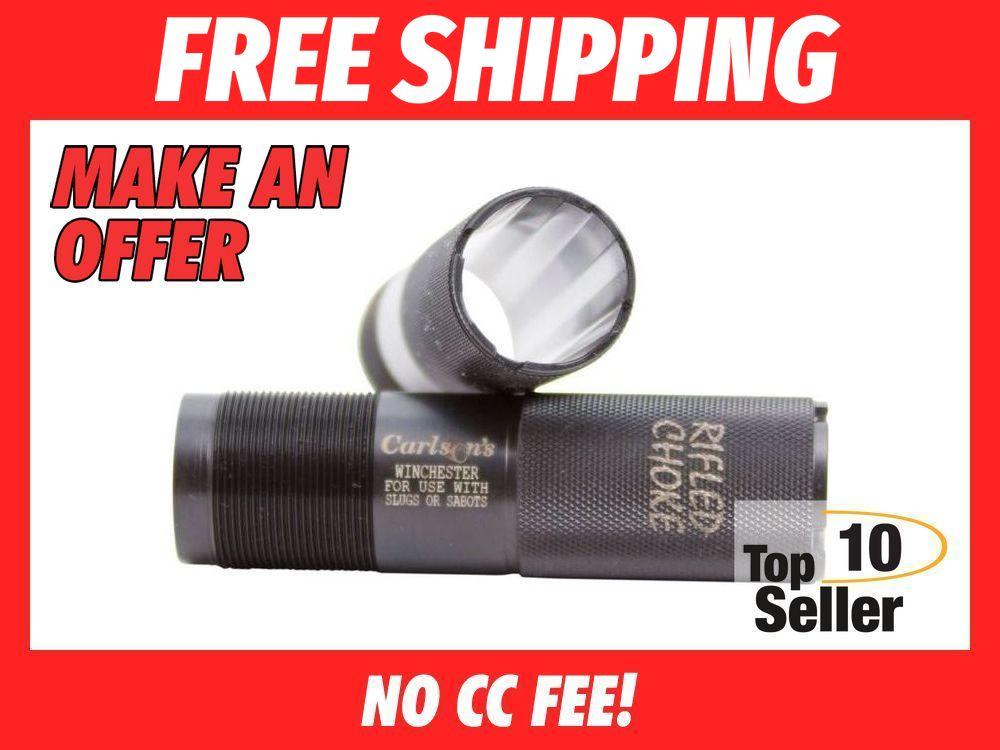 Carlson’s Choke Tubes 40040 Replacement 12 Gauge Rifled 304 Stainless ...