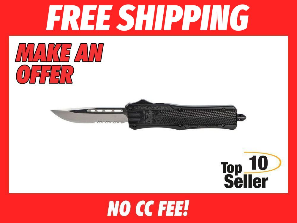 Medium CTK-1 Black - CobraTec Knives