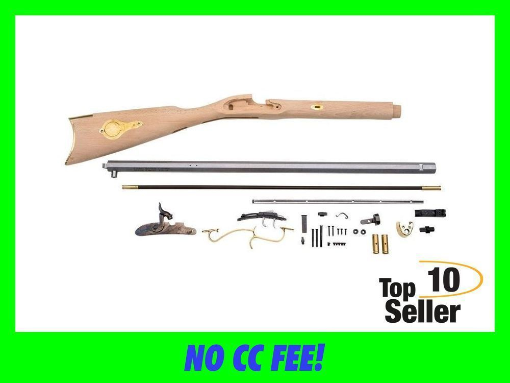 Traditions KRC52408 St. Louis Hawken Rifle Kit 50 Cal 28” Sidelock Action-img-0