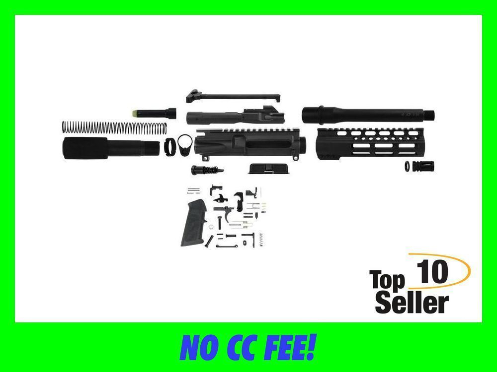 TacFire SSPK45ACPLPK AR Build Kit Pistol 45 ACP AR-10 Black Nitride...-img-0