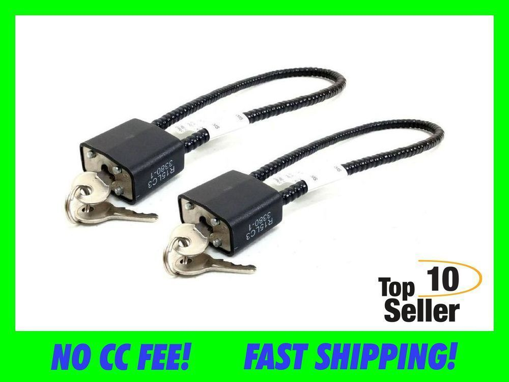 2 PACK Cable Gun lock (Color/Make/Lenght of may vary)-img-0
