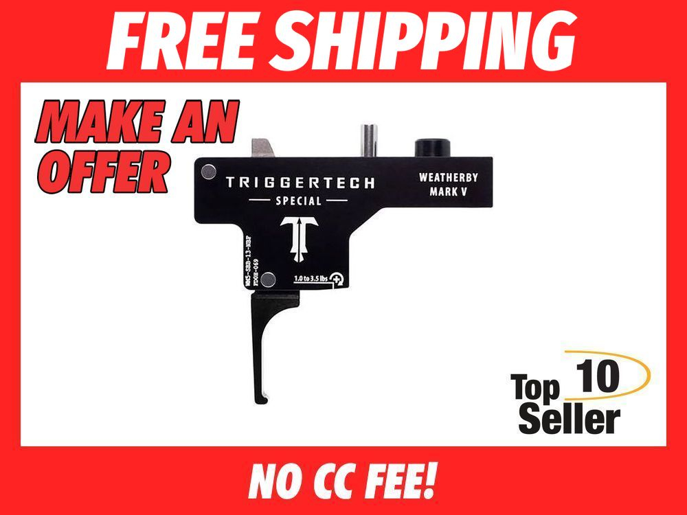 TriggerTech WM5SBB13NBF Special Single-Stage Flat Trigger with 1-3.50...-img-0